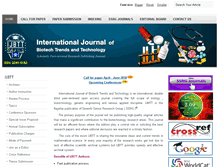 Tablet Screenshot of ijbttjournal.org